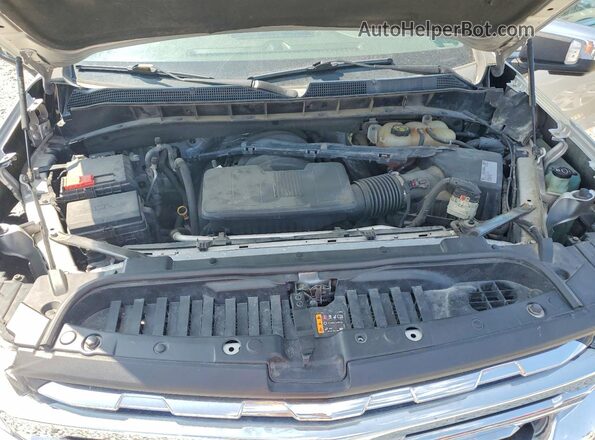 3GCUYGED3KG146874 2019 CHEVROLET SILVERADO Silver Engine compartment view