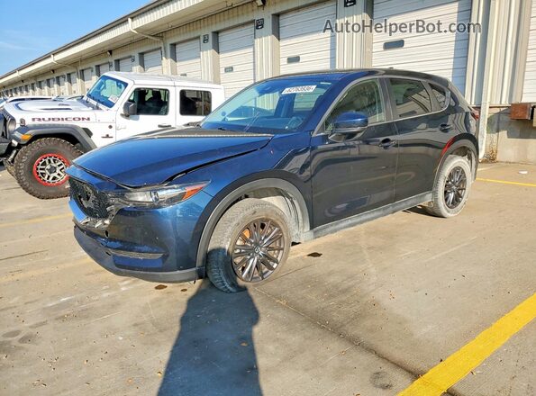 JM3KFACMXK0682892 2019 MAZDA CX-5 Blue უკანა მარცხენა