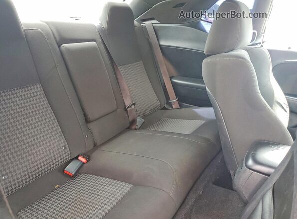 2C3CDZBT6MH586304 2021 DODGE CHALLENGER Black Vista interior trasera