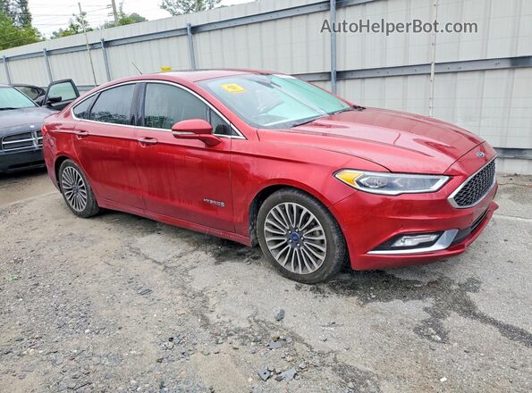 3FA6P0RU2HR118774 2017 FORD FUSION Maroon Դիմացի տեսք