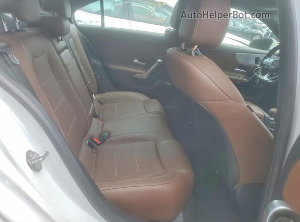 W1K3G4EB0LJ202819 2020 MERCEDES-BENZ A White Rear interior view