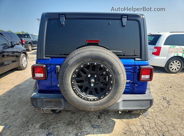 1C4HJXDN4LW269781 2020 JEEP WRANGLER Blue Սալոնի դիմացի տեսք