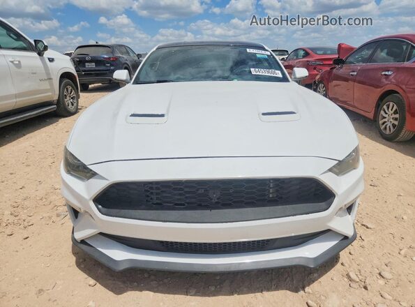 1FA6P8CF4L5180732 2020 FORD MUSTANG White Vista trasera