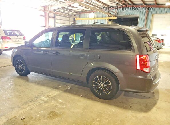 2C4RDGEG5JR249301 2018 DODGE GRAND Серый Задняя правая четверть