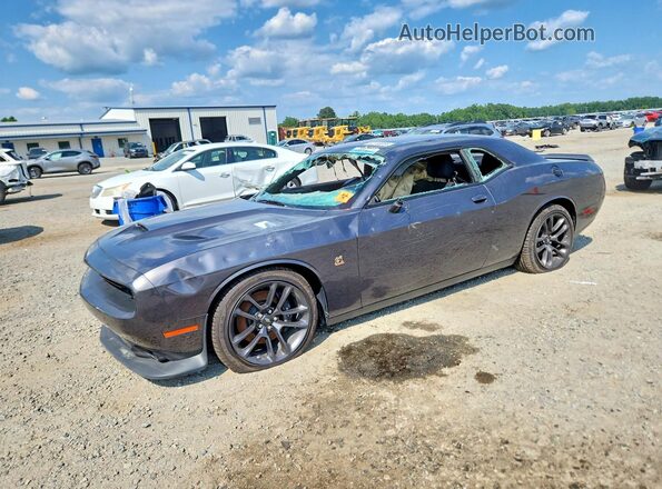 2C3CDZFJ4MH665088 2021 DODGE CHALLENGER Gray Rear left