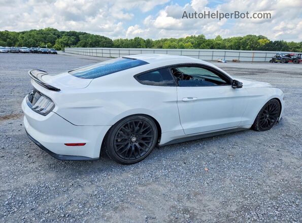1FA6P8TH6J5106890 2018 FORD MUSTANG White Przód prawy