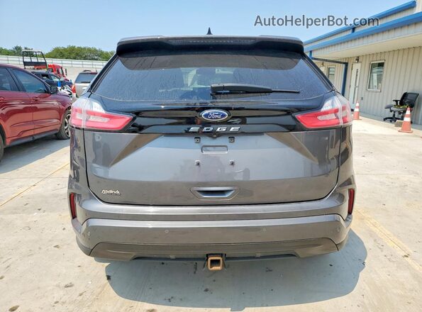 2FMPK4J95NBA59527 2022 FORD EDGE Gray Вид салону спереду