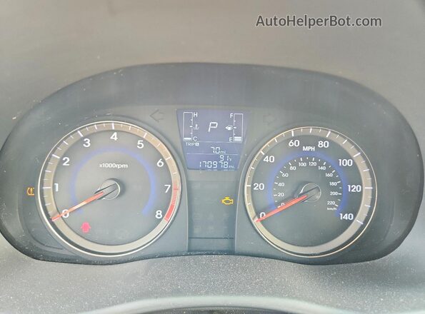 KMHCT4AE5GU086040 2016 HYUNDAI ACCENT Gray Vista de los asientos traseros