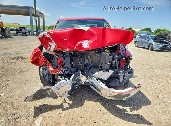 1C6RR6TTXKS593712 2019 RAM 1500 Red უკანა ხედი