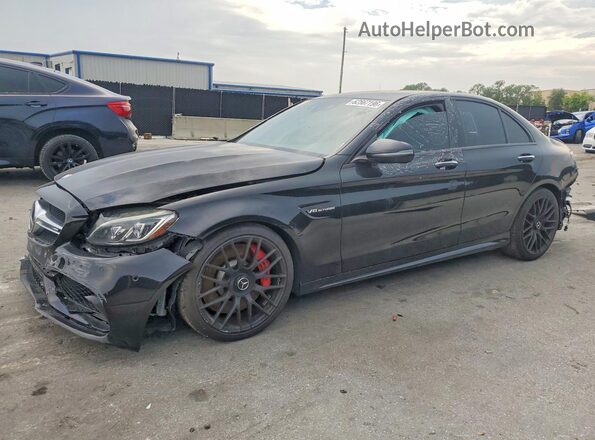 55SWF8HB1GU102365 2016 MERCEDES-BENZ C Black Tył lewy