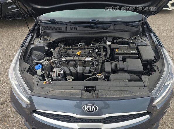 3KPF24AD4LE182455 2020 KIA FORTE Серый Вид панели приборов