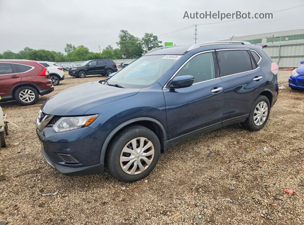JN8AT2MT6GW020731 2016 NISSAN ROGUE Blue Հետևի ձախ