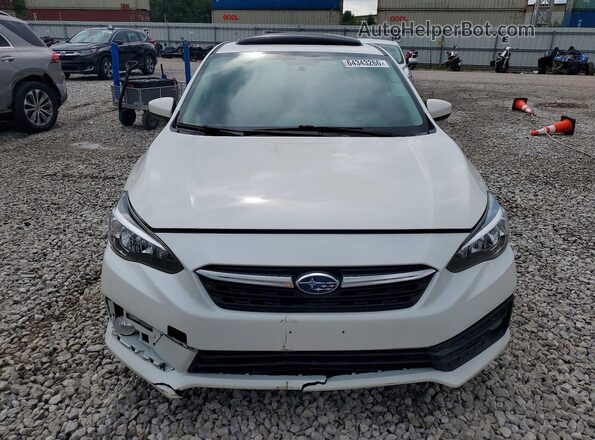 4S3GKAD67L3605441 2020 SUBARU IMPREZA White Вид ззаду