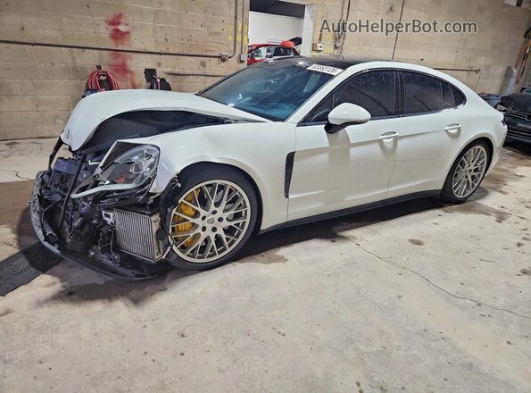 WP0AB2A73KL128112 2019 PORSCHE PANAMERA White Trasero izquierdo