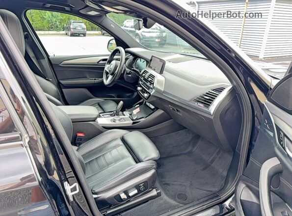 5UXTS3C53K0Z05575 2019 BMW X3 Black Vista trasera