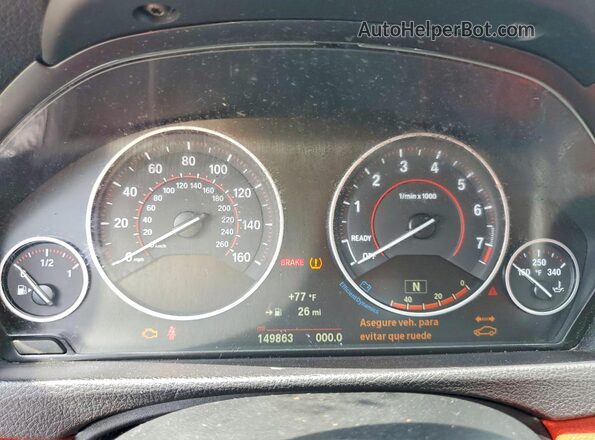 WBA3N7C53GK226799 2016 BMW 4 SERIES Белый Вид задних сидений