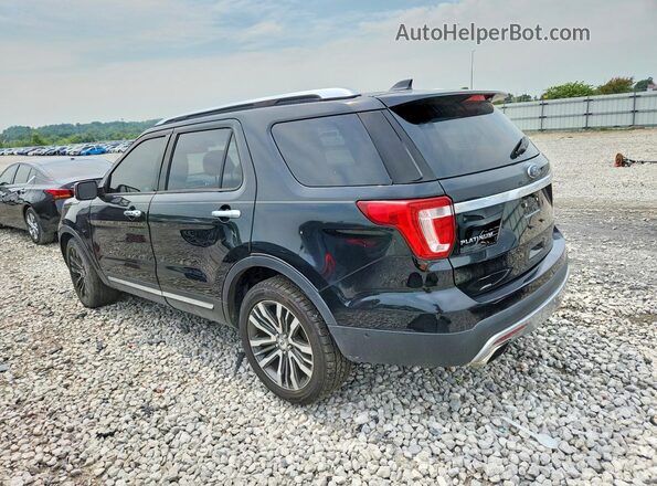 1FM5K8HTXGGC83582 2016 FORD EXPLORER Black Задня права чверть