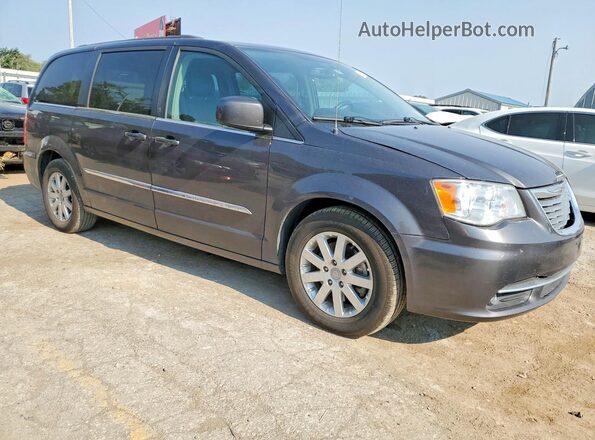 2C4RC1BG8GR165728 2016 CHRYSLER TOWN Charcoal Դիմացի տեսք