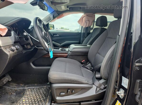 1GKS2AKC9JR123720 2018 GMC YUKON Black Առջևի վահանակի տեսք