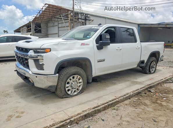 1GC4YNEY0MF208727 2021 CHEVROLET SILVERADO White უკანა მარცხენა