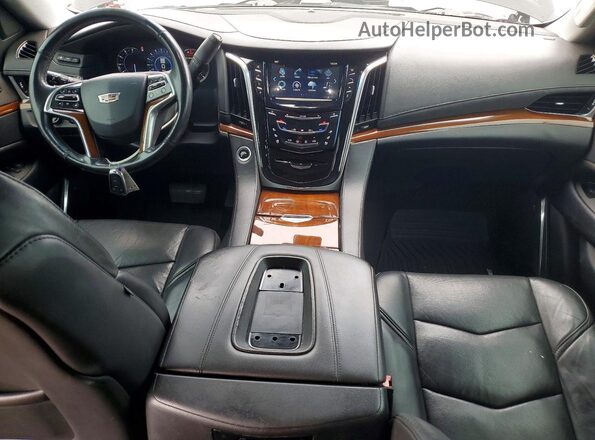 1GYS3JKJ6JR263709 2018 CADILLAC ESCALADE Black Vista del cuadro de instrumentos
