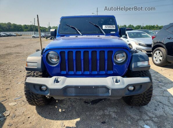 1C4HJXDN4LW269781 2020 JEEP WRANGLER Blue Հետևի տեսք
