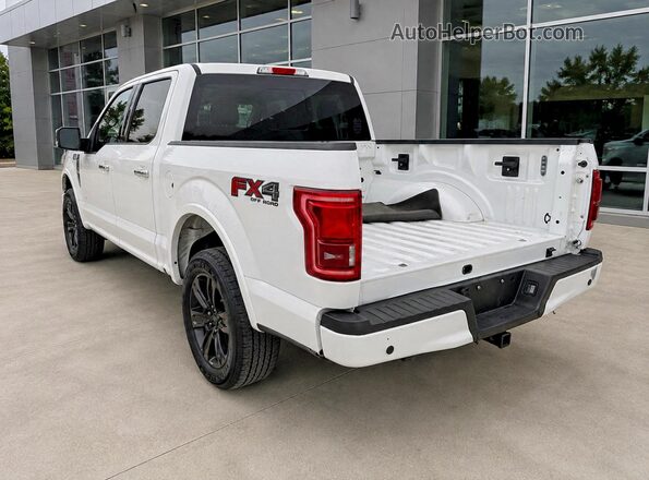 1FTEW1EG1HFB33214 2017 FORD F150 White Przód prawy