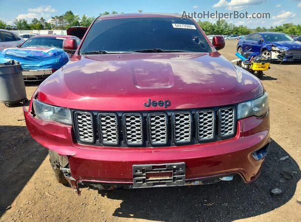 1C4RJFAG4HC925006 2017 JEEP GRAND Бордовый Вид сзади