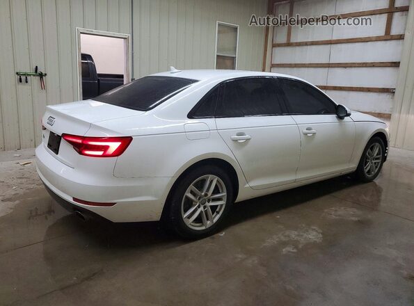 WAUGNAF40HN029073 2017 AUDI A4 White Przód prawy