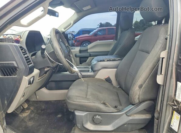 1FTEX1CP2KKF23091 2019 FORD F150 Gray Widok deski rozdzielczej