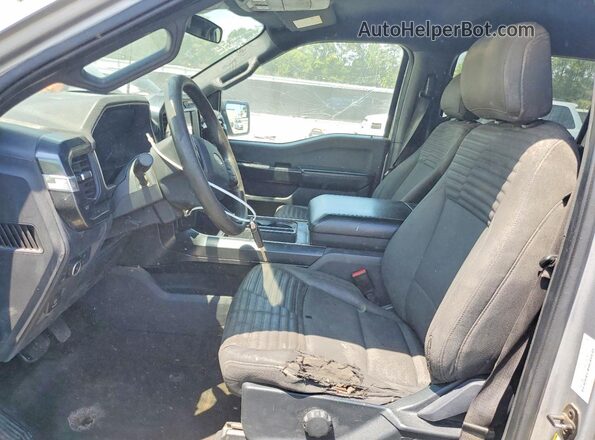 1FTEW1CPXMKE21267 2021 FORD F150 Silver წინა პანელის ხედი
