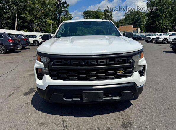 3GCNAAEK8PG339176 2023 CHEVROLET SILVERADO White უკანა ხედი