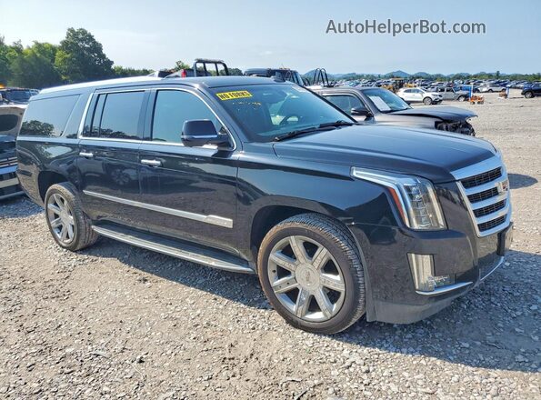 1GYS3GKJ1KR191080 2019 CADILLAC ESCALADE Black Դիմացի տեսք