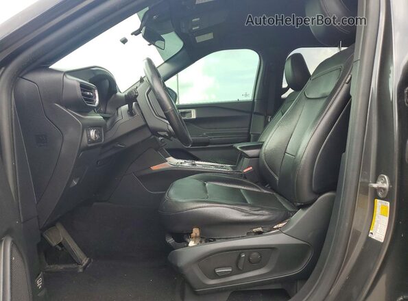 1FMSK7DH6LGA76986 2020 FORD EXPLORER Gray წინა პანელის ხედი