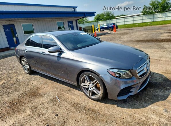 WDDZF4KB8HA146850 2017 MERCEDES-BENZ E Gray წინა ხედი