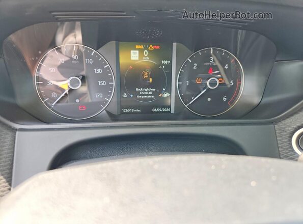 SALYB2RN5JA716209 2018 LAND ROVER RANGE Black Widok tylnych siedzeń