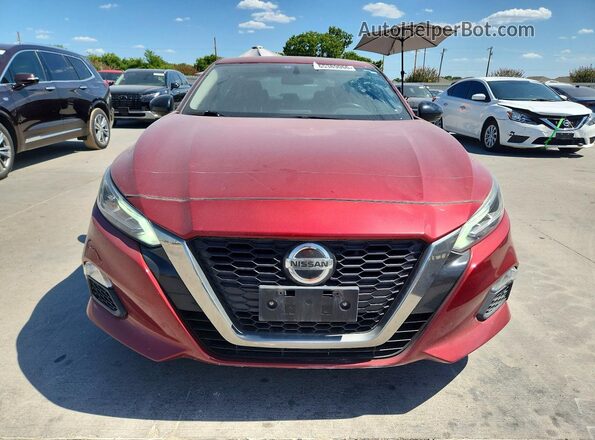 1N4BL4CV1KC190977 2019 NISSAN ALTIMA Red Widok z tyłu