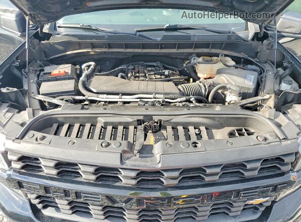 3GCPWBEK0MG128422 2021 CHEVROLET SILVERADO Black ძრავის განყოფილების ხედი