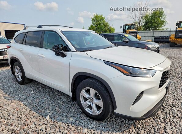 5TDKDRAH9PS019577 2023 TOYOTA HIGHLANDER White Front view