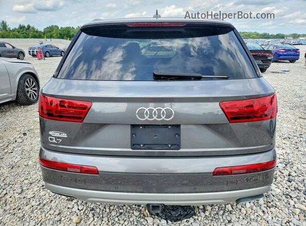 WA1AHAF71KD017063 2019 AUDI Q7 Gray Սալոնի դիմացի տեսք