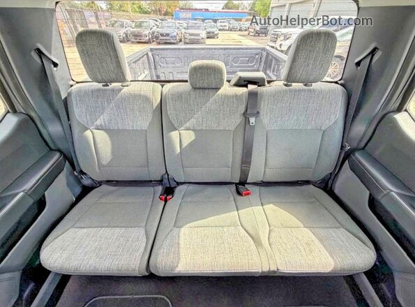 1FTEW1C86PKD23334 2023 FORD F150 Gray Вид задньої частини салону