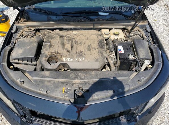 1G1105S37HU187484 2017 CHEVROLET IMPALA Черный Вид подкапотного пространства