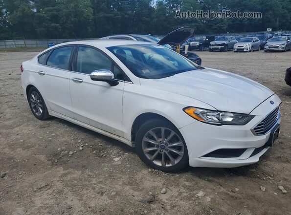 3FA6P0H79HR355516 2017 FORD FUSION Белый Вид спереди