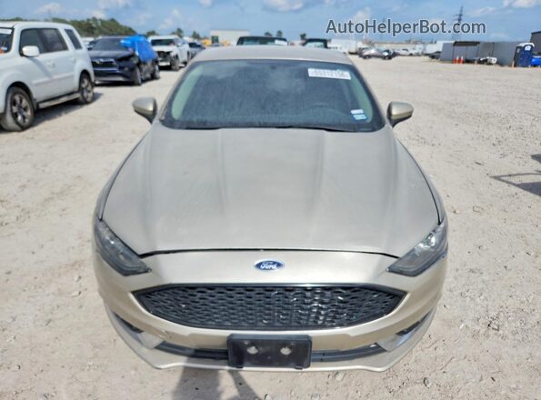 3FA6P0H72JR196540 2018 FORD FUSION Beige Հետևի տեսք