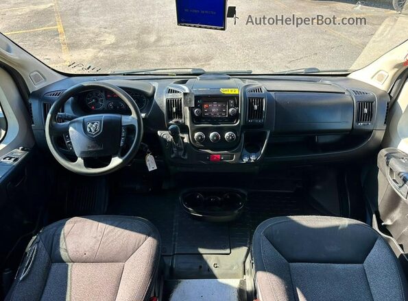 3C6URVJG2LE116917 2020 RAM PROMASTER Черный Вид задних сидений