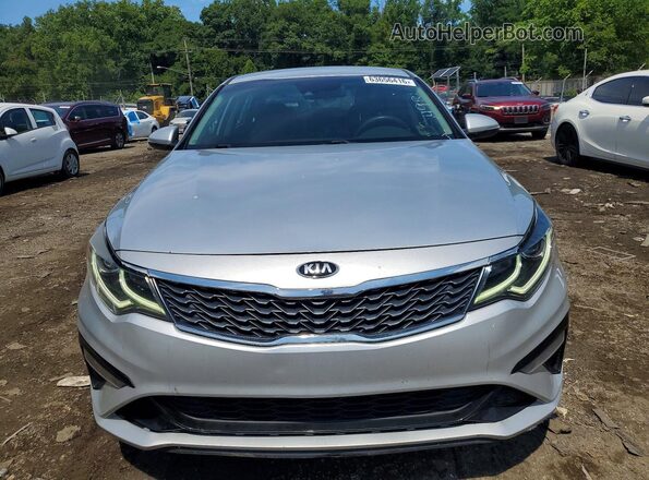 5XXGT4L31KG349818 2019 KIA OPTIMA Серебряный Вид сзади
