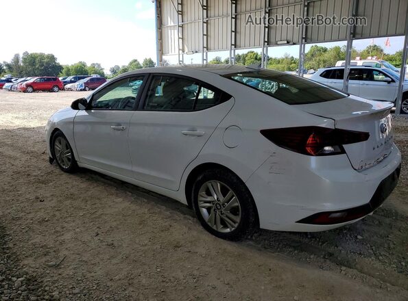 5NPD84LF7KH483185 2019 HYUNDAI ELANTRA Белый Задняя правая четверть
