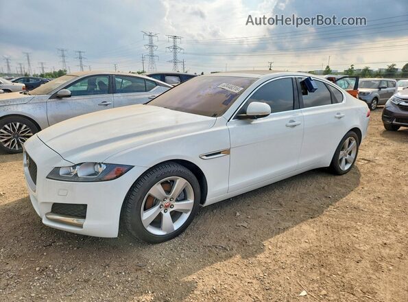 SAJBR4FX1JCY69492 2018 JAGUAR XF White Задня ліва чверть