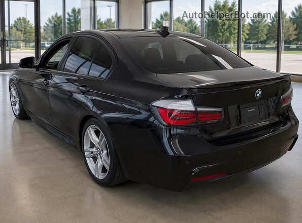 WBA8E1G51GNT34317 2016 BMW 3 SERIES Black Front right