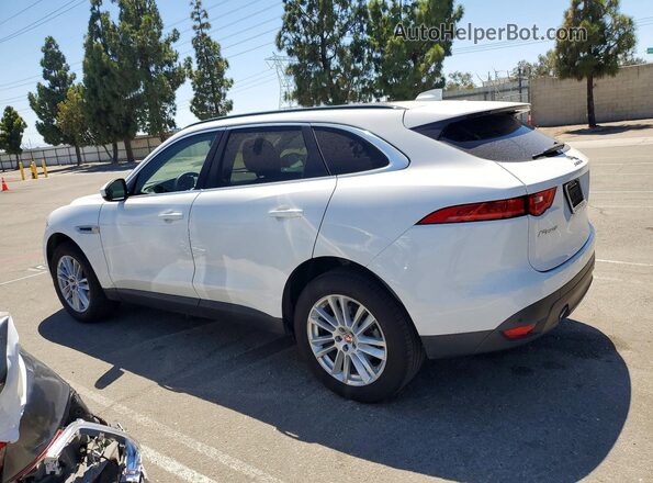 SADCK2FX0KA398741 2019 JAGUAR F-PACE White Задня права чверть